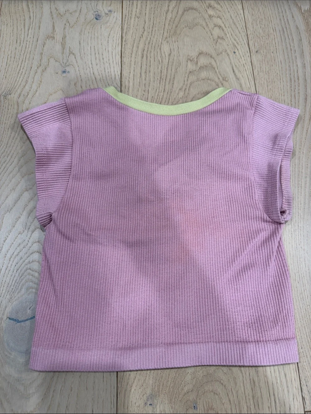 Urban Outfitters Pink Tee out from under xs/s